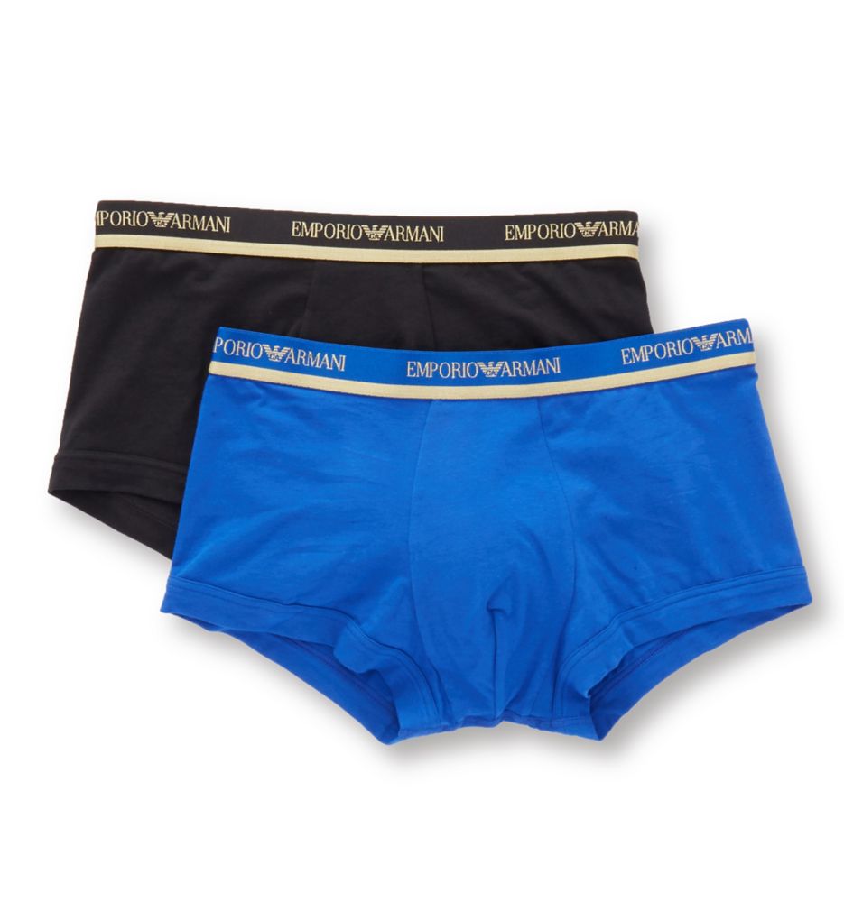 Cotton Stretch Trunks - 2 Pack-acs