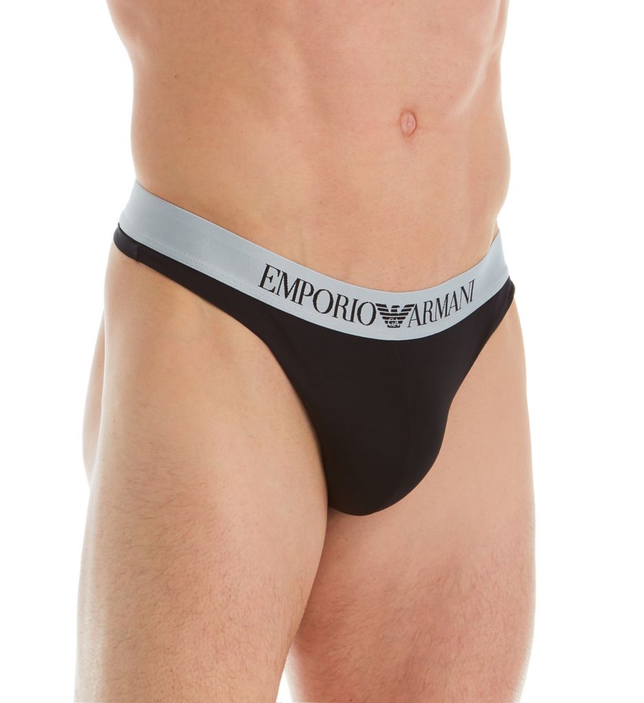 armani microfiber thong