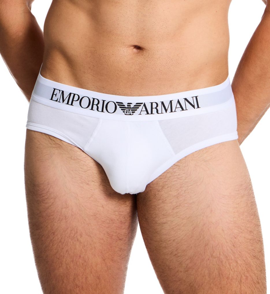 Emporio Armani Stretch Cotton Jersey Brief 23014133 - Image 1