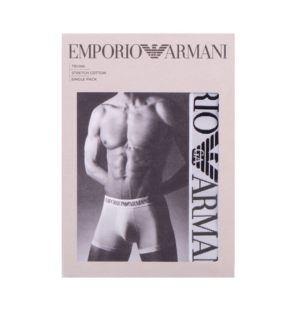 Emporio Armani Stretch Cotton Jersey Trunk 23114133 - Image 3
