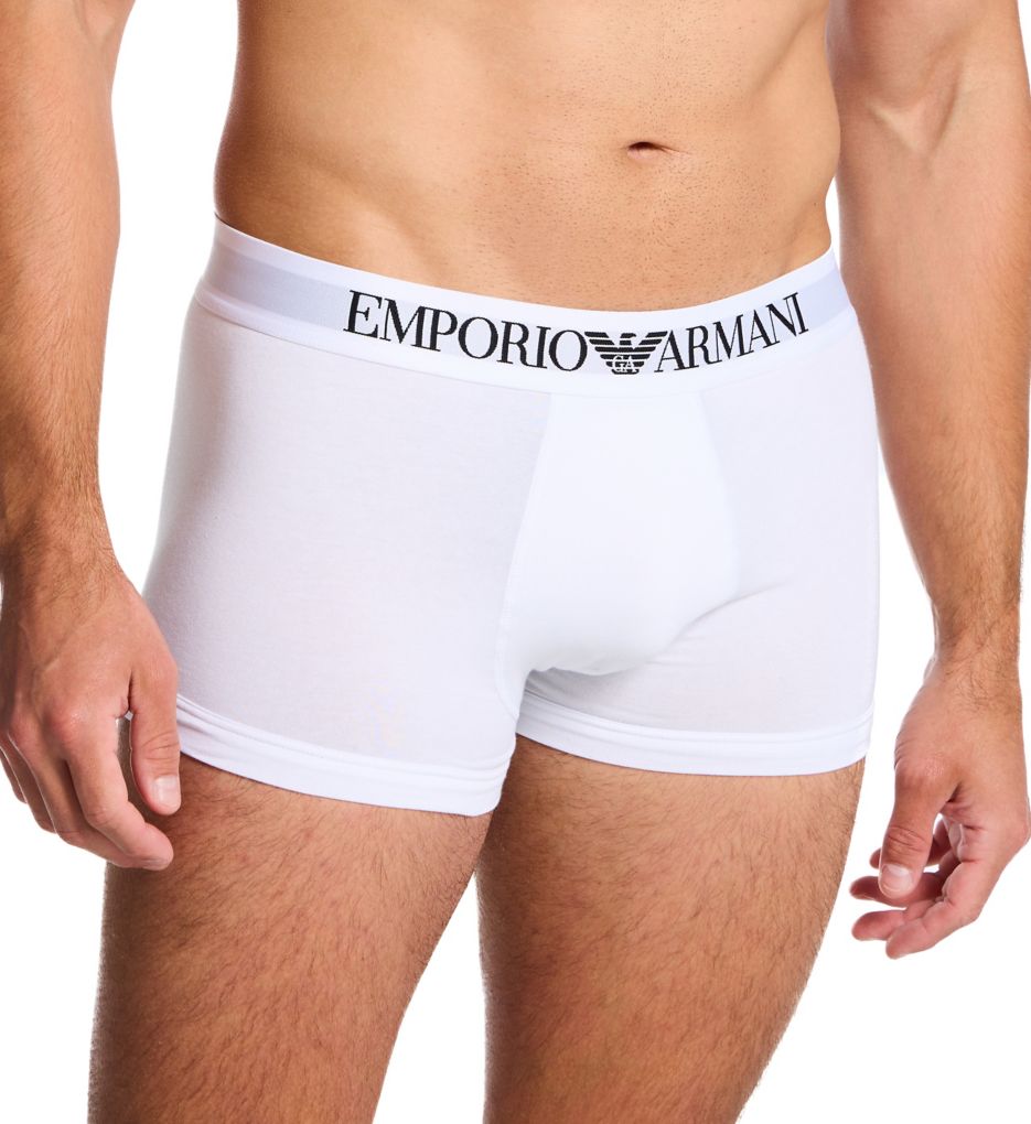 Emporio Armani Stretch Cotton Jersey Trunk 23114133 - Image 1