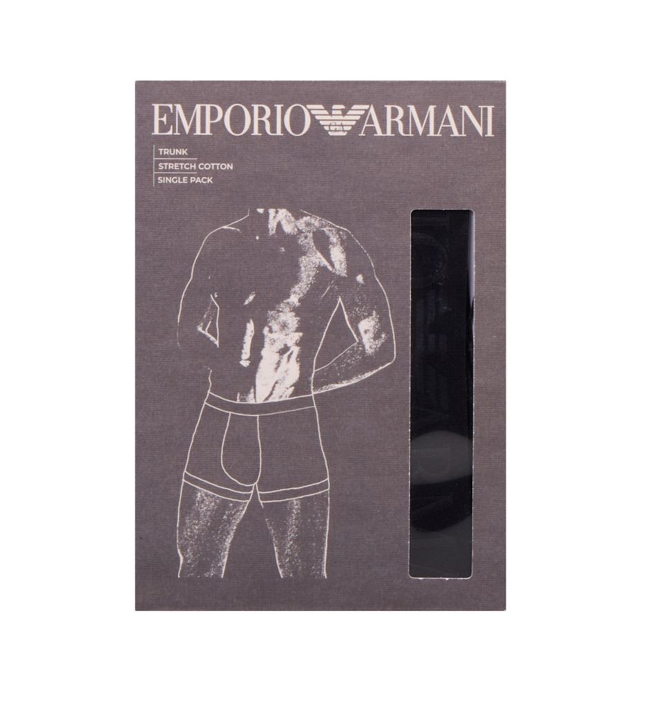 Emporio Armani Tonal Classic Logo Cotton Stretch Trunk 23115374 - Image 3