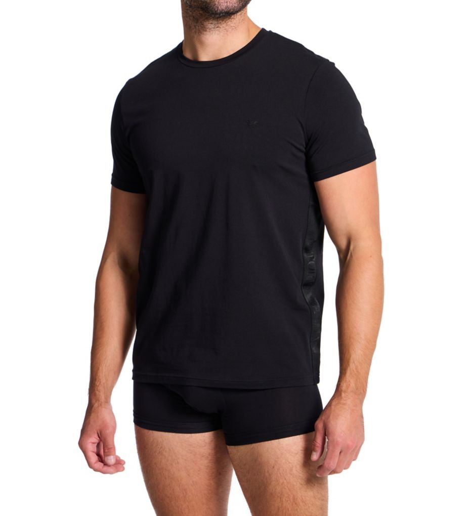 Emporio Armani Tonal Classic Logo Cotton Stretch Trunk 23115374 - Image 4