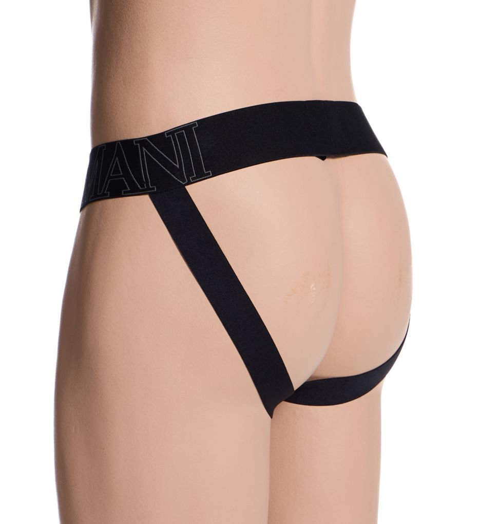 Emporio Armani Mega Logo Cotton Stretch Jockstrap 24914978 - Image 2
