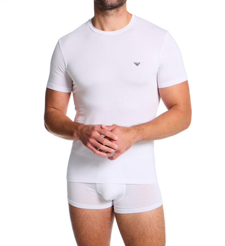 Emporio Armani Viscose Stretch Jersey Trunk - 2 Pack 25314134 - Image 4