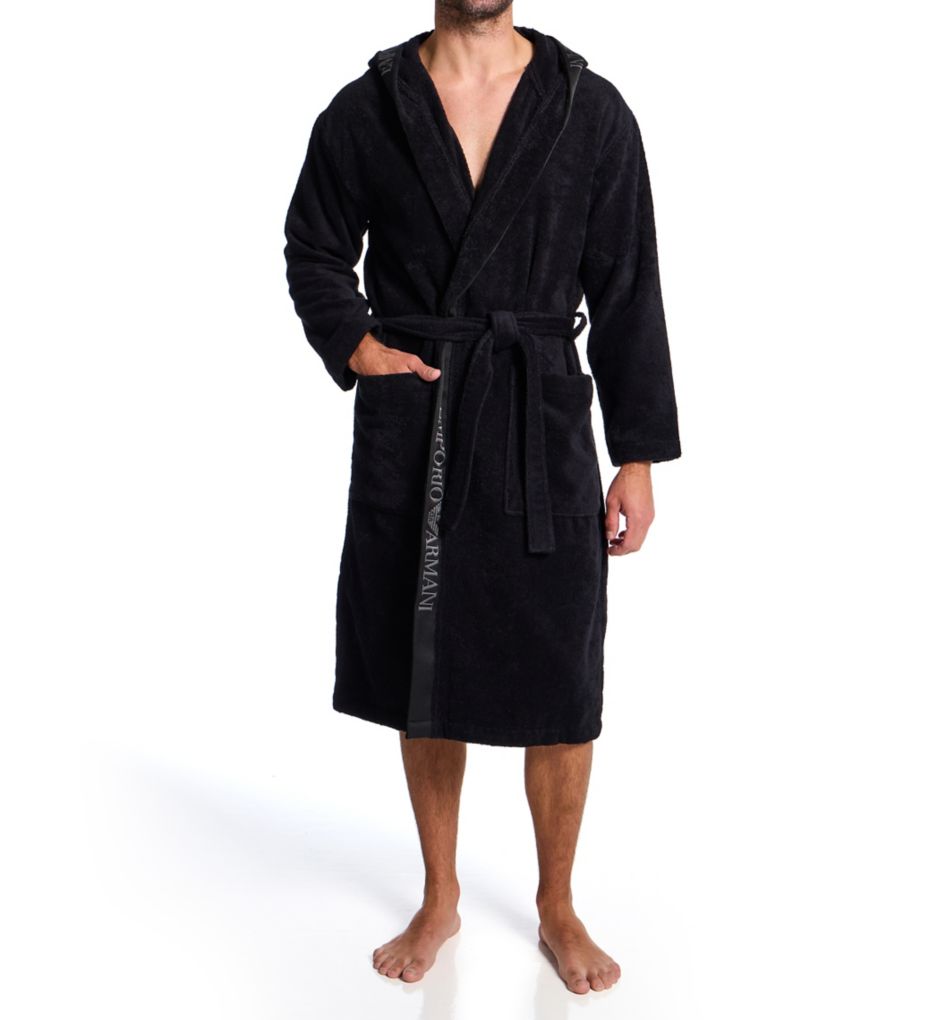 Emporio Armani Sponge Bath Robe 25514986 - Image 1