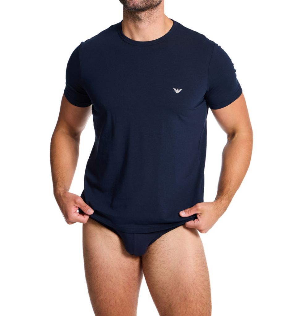 Emporio Armani Stretch Cotton Jersey Low Rise Brief - 3 Pack 25814131 - Image 4