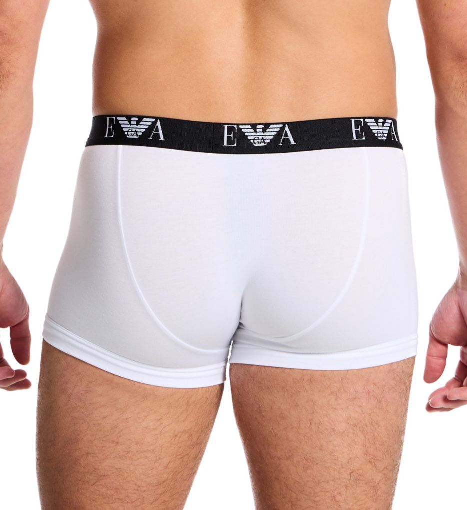 Emporio Armani Stretch Cotton Jersey Low Rise Trunk - 3 Pack 25914131 - Image 2