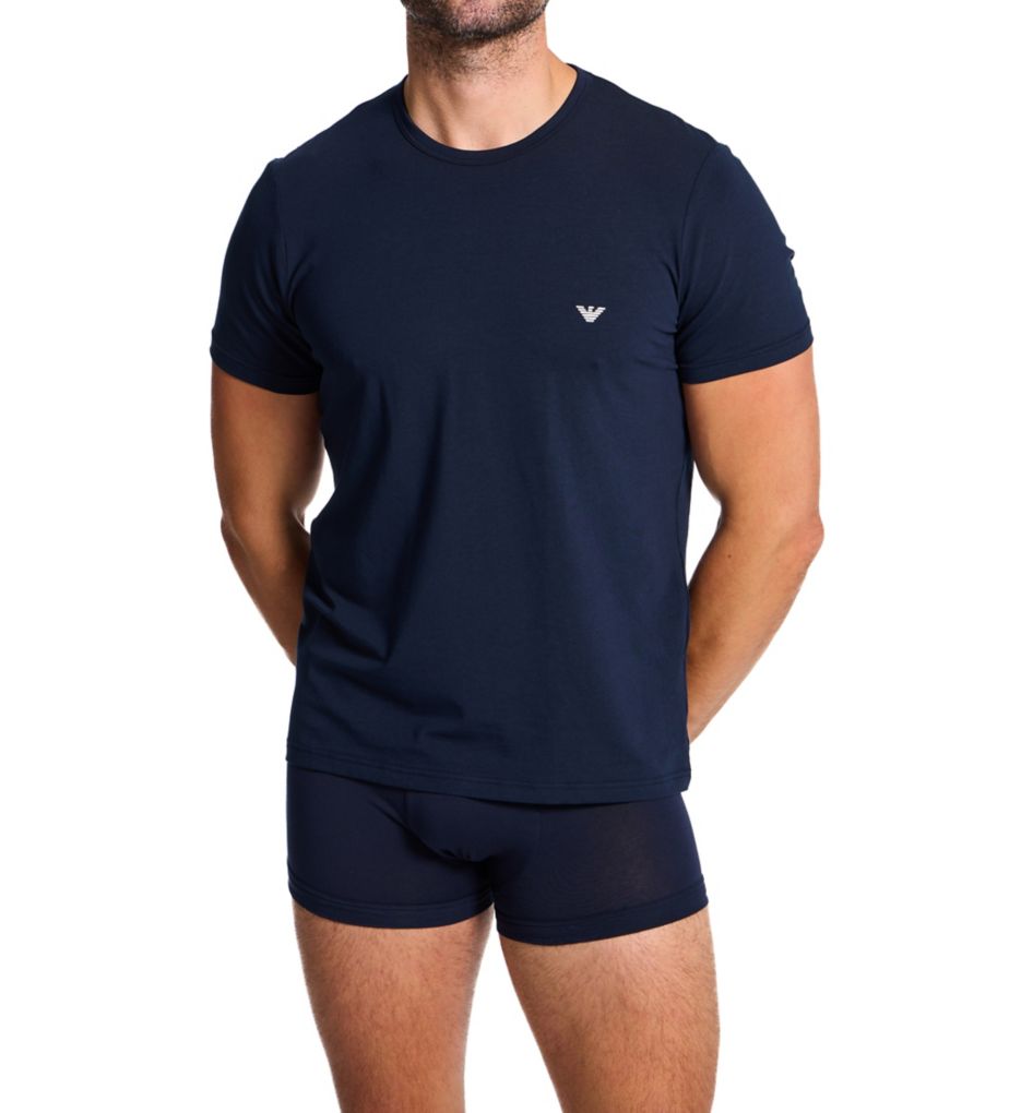 Emporio Armani Stretch Cotton Jersey Low Rise Trunk - 3 Pack 25914131 - Image 5