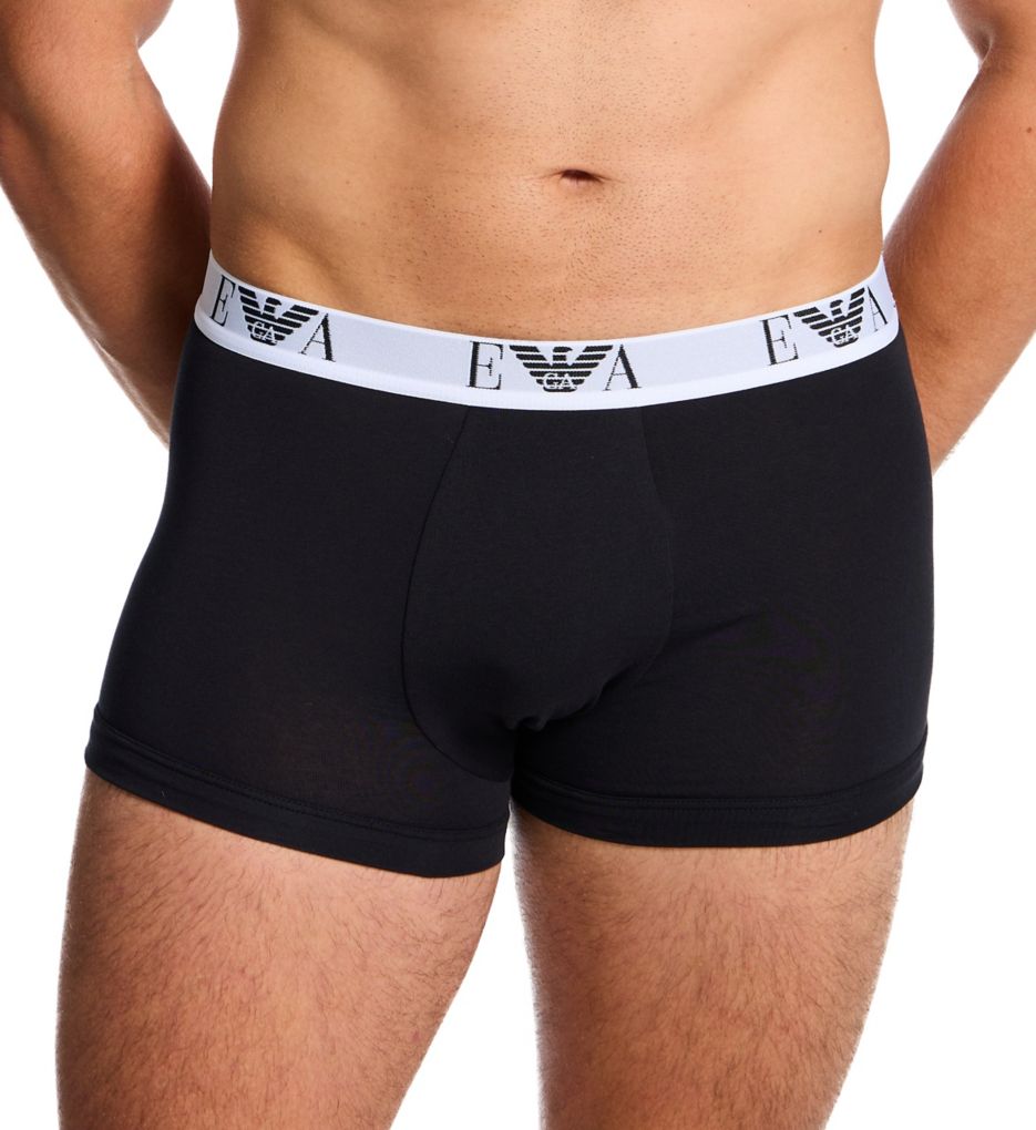 Emporio Armani Stretch Cotton Jersey Low Rise Trunk - 3 Pack 25914131 - Image 1