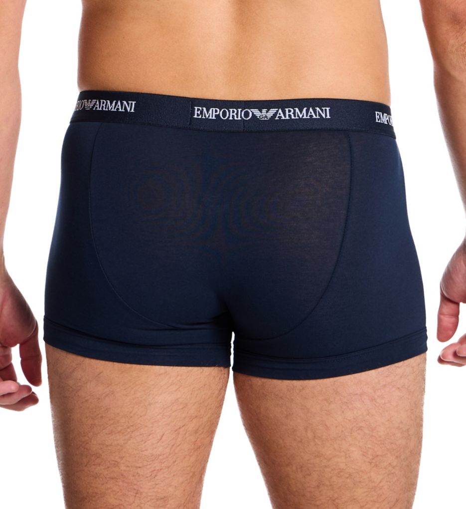 Emporio Armani Stretch Cotton Jersey Trunk - 3 Pack 25914132 - Image 2