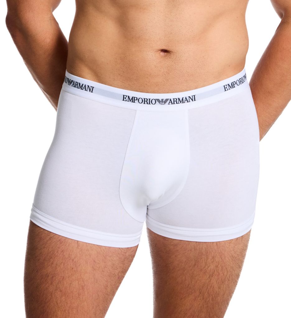 Emporio Armani Stretch Cotton Jersey Trunk - 3 Pack 25914132 - Image 1