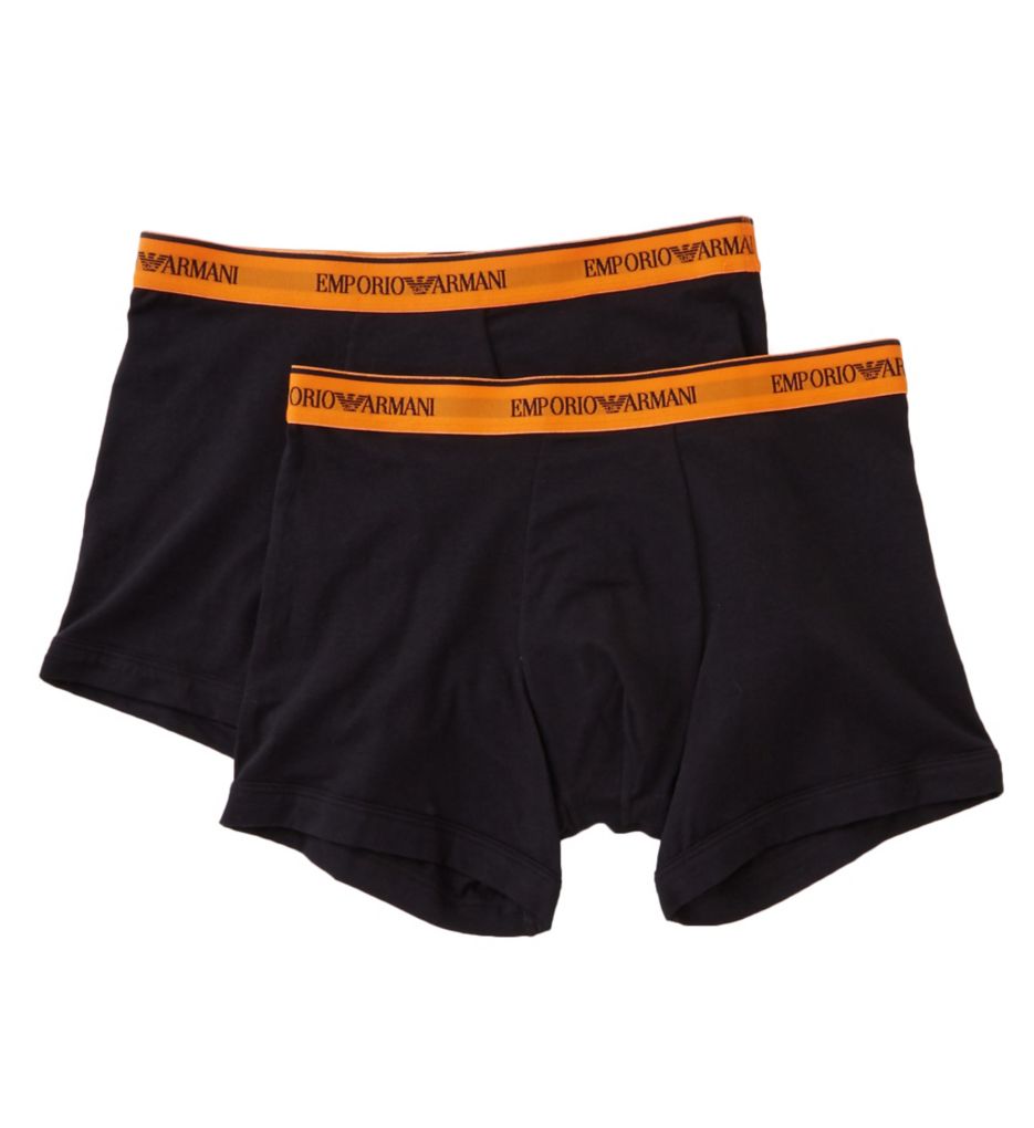 Stretch Cotton Logo Band Boxer Briefs - 2 Pack-acs