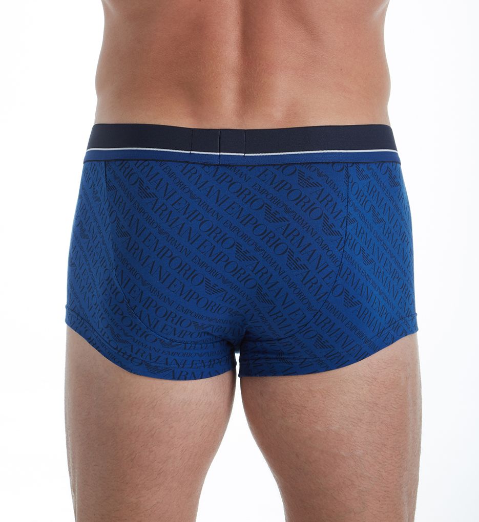 All Over Logo Cotton Stretch Trunk-bs