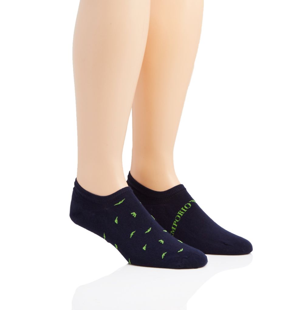 Allover Eagle Invisible Socks - 2 Pack-acs