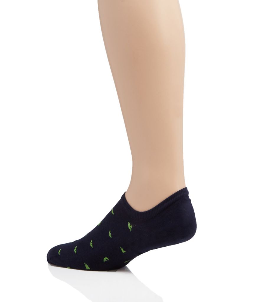 Allover Eagle Invisible Socks - 2 Pack-bs