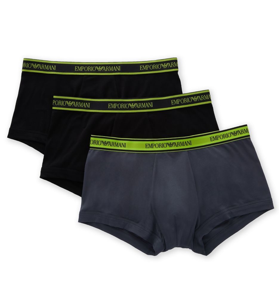 Core Logoband Cotton Stretch Trunk - 3 Pack-acs