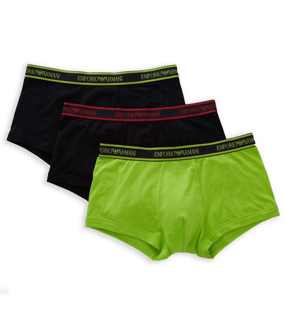 Core Logoband Cotton Stretch Trunk - 3 Pack-acs