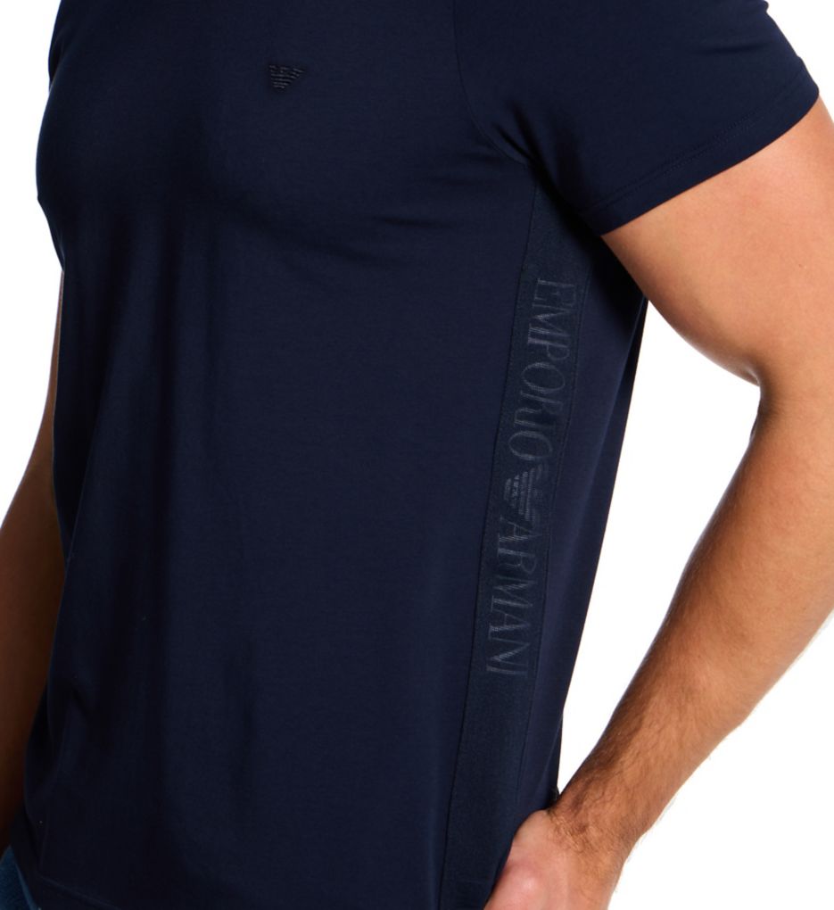 Emporio Armani Short Sleeve Crew Neck T-Shirt 37715374 - Image 4