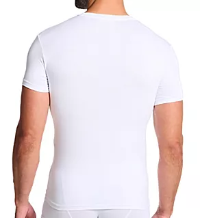 Cotton Stretch Jersey V-Neck T-Shirt