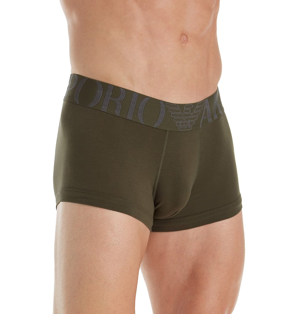 Emporio Armani 3897A516 Mega Logo Trunk (Military Green)