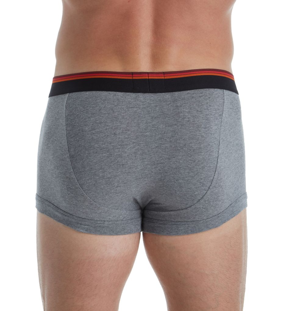 Cotton Stretch Trunk with Multi Color Waistband
