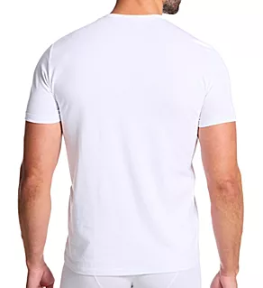 Cotton Stretch Jersey Crew Neck T-Shirt - 2 Pack
