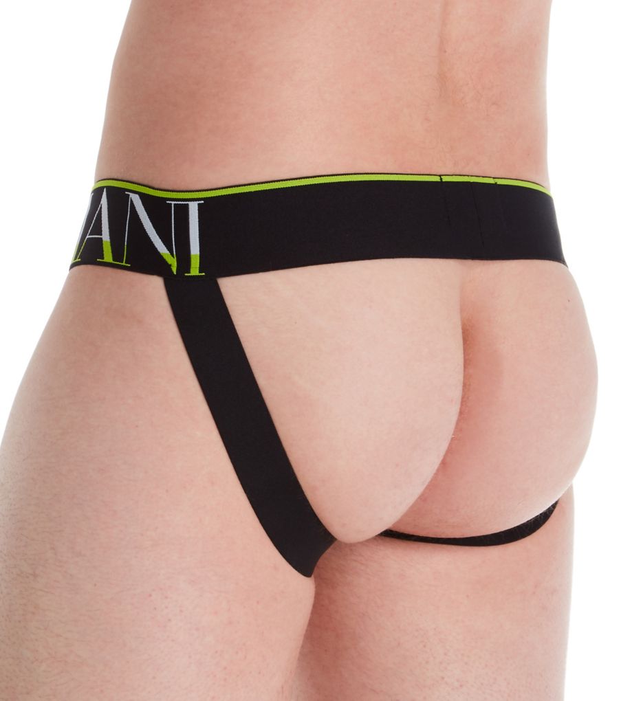 Mega Logo Cotton Stretch Jockstrap-bs