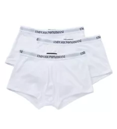 Essentials Pure Cotton Trunk - 3 Pack WHT XL