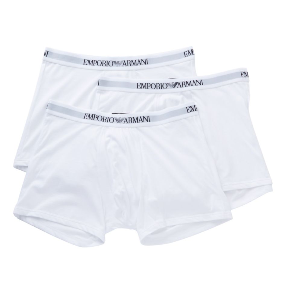 Essentials 100% Cotton Boxer Briefs - 3 Pack-acs