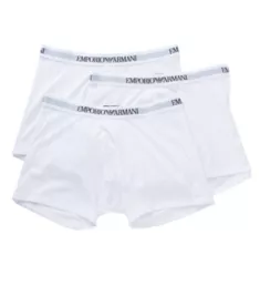 Essentials 100% Cotton Boxer Briefs - 3 Pack