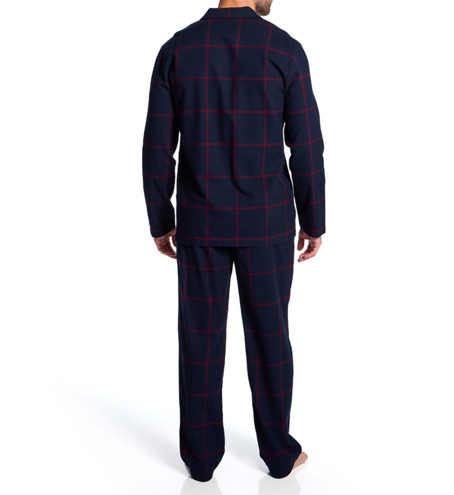 Emporio Armani Tartan Flannel Long Pajama Set 61515008 - Image 2