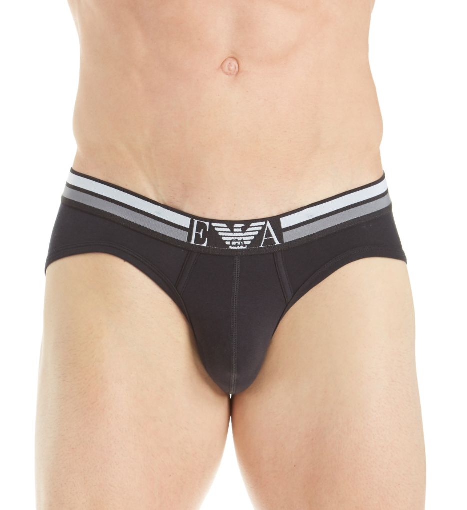 Rugby Player Pop Stripe Brief-fs