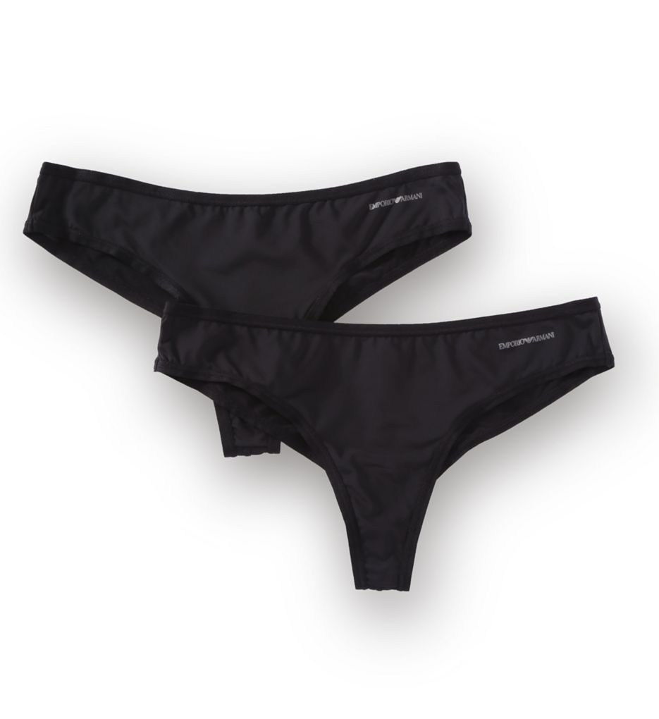 Flawless Microfiber Brazilian Brief Panty - 2 Pack-cs1