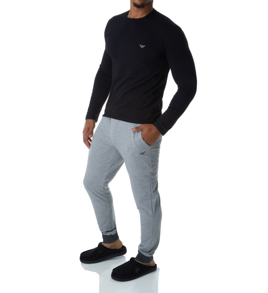 Melange Mix Terry Lounge Sweat Pant-cs2