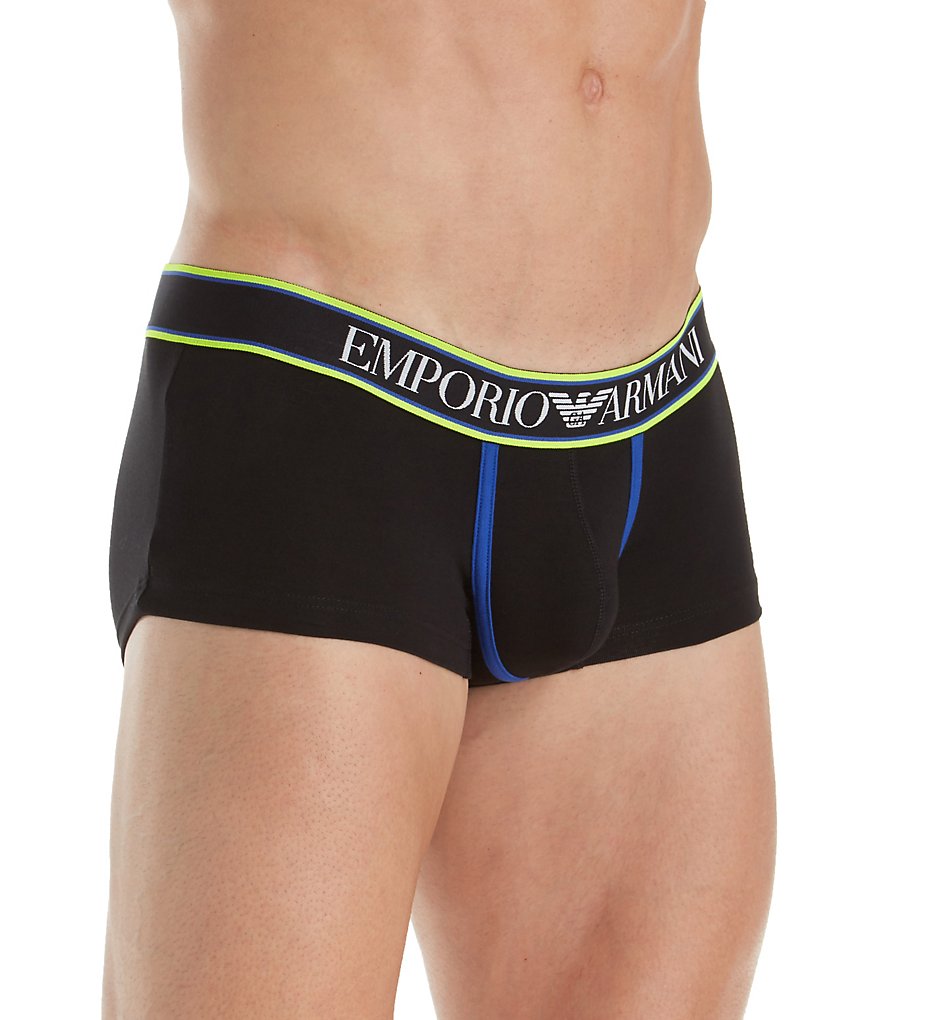 Emporio Armani 7287A519 Magnum Contour Pouch Trunk (Black)