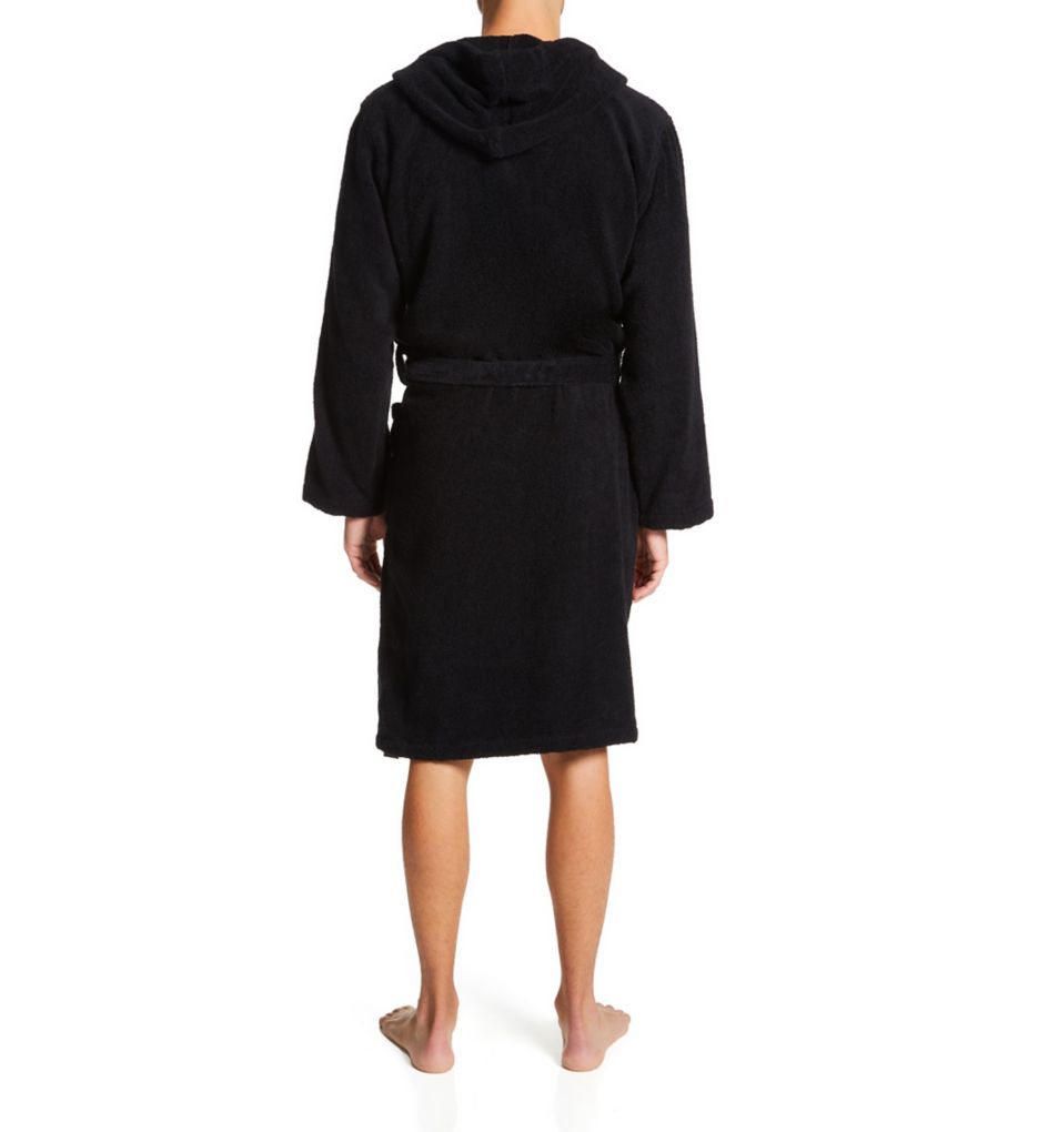 Logo-Jacquard Terry Robe-bs