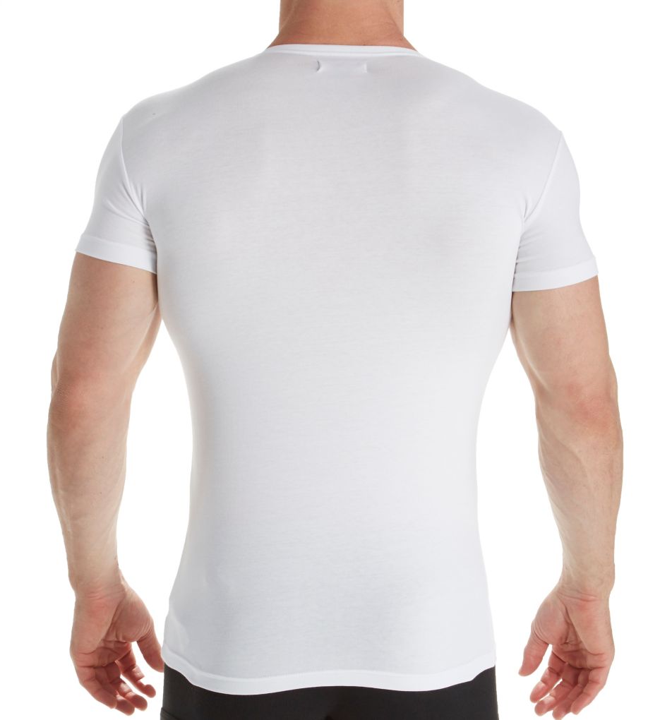 Monogram Slim Fit V-Neck T-Shirt