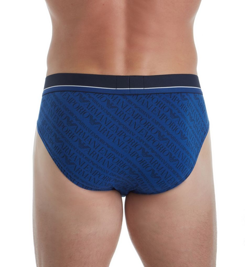 All Over Logo Cotton Stretch Low Rise Brief