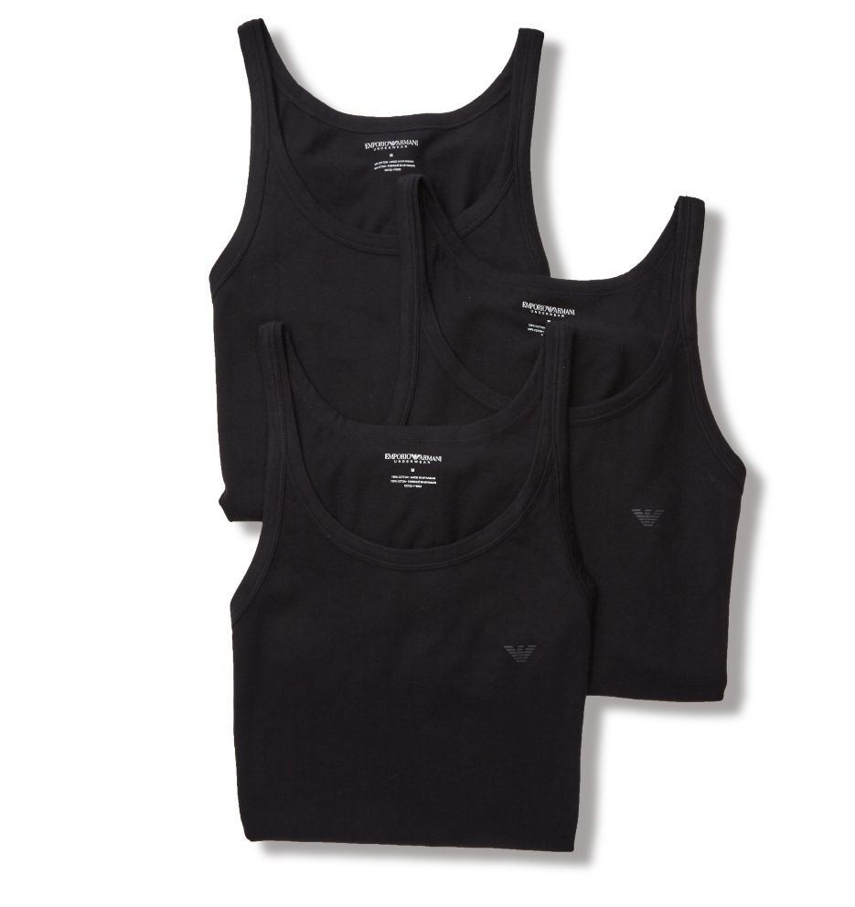 Image of Essentials Pure Cotton Tank - 3 Pack
