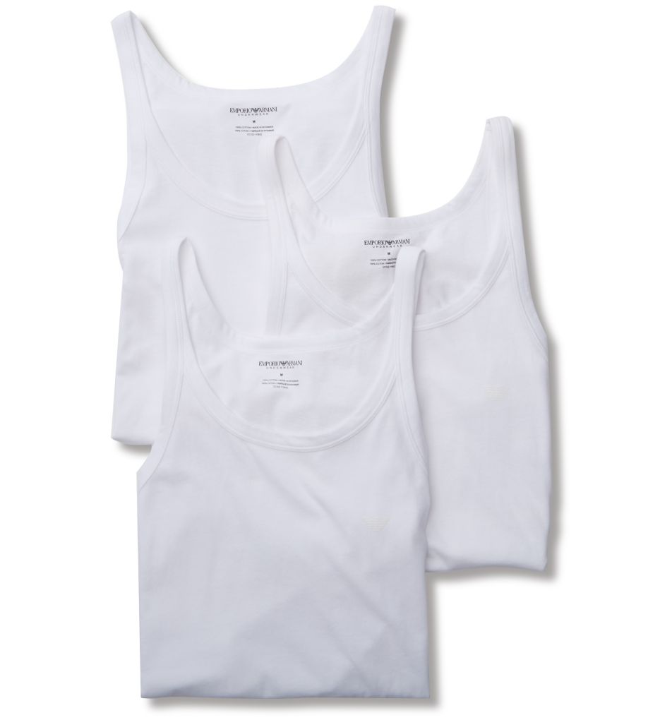 Essentials Pure Cotton Tank - 3 Pack-acs