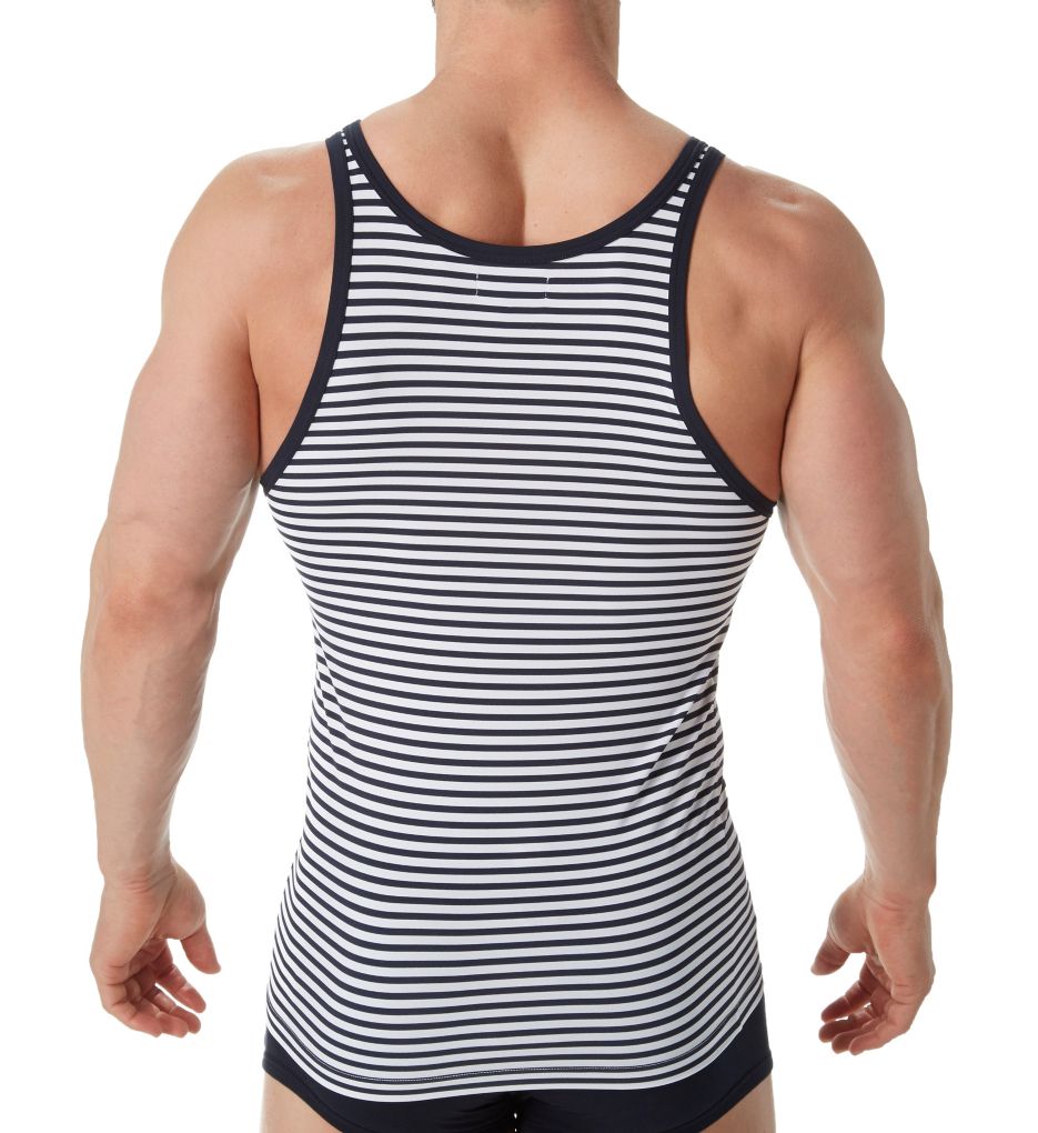 Sailor Stripe Microfiber Tank