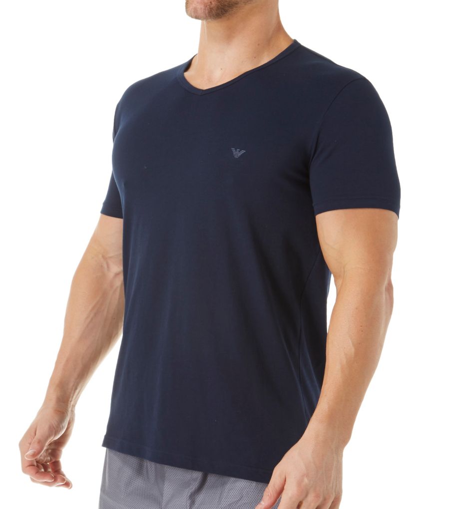 Emporio Armani Essentials Pure Cotton V-Neck - 3 Pack 856CC722