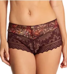 Cassiopee Lace Boyshort Panty Henna 2X