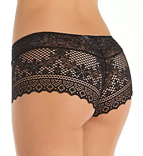 Cassiopee Lace Boyshort Panty Black XS