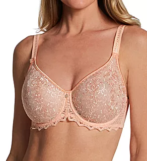 Cassiopee Seamless Embroidery Full Cup Bra