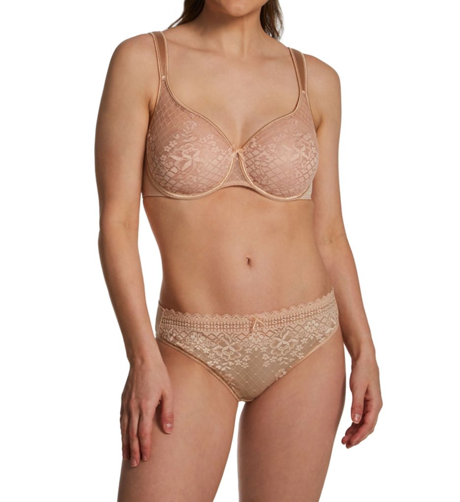 Empreinte Melody Seamless Moulded Strapless Bra In Caramel(Nude)