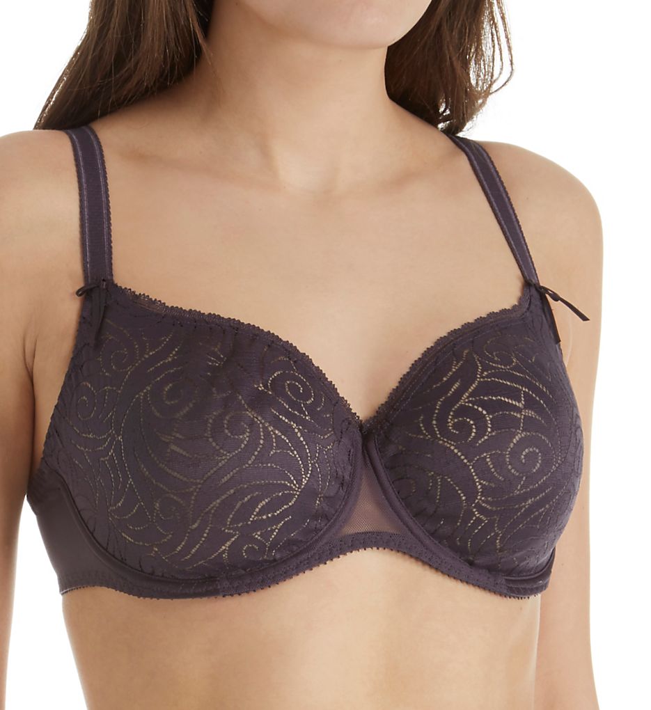 Verity Seamless Low-Necked Bra Ardoise 32C