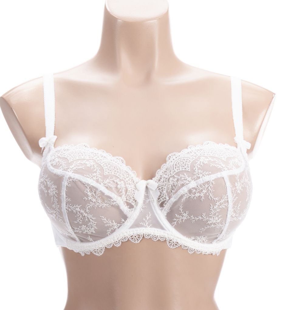 Empreinte Louise Lace Underwire Low Neck Bra Natural 40C  - Image 1