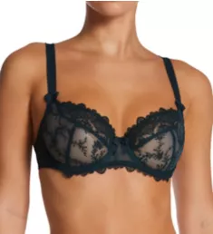 Louise Lace Underwire Low Neck Bra